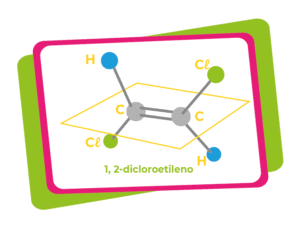 ligante dicloroeteno dois