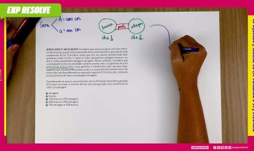 Considere que exista um gene com dois alelos: um dominante, que