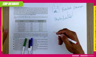 Devido ao seu alto teor de sais, a água do mar é imprópria para o consumo