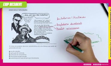 O rótulo do produto descreve características de uma doença que pode ser prevenida