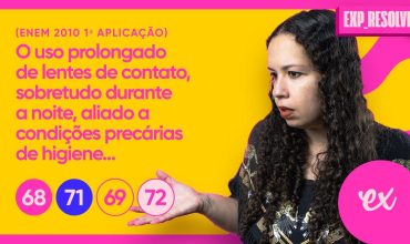 O uso prolongado de lentes de contato, sobretudo durante a noite,