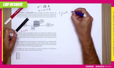 Uma construtora pretende conectar um reservatório central (rc) em formato de um