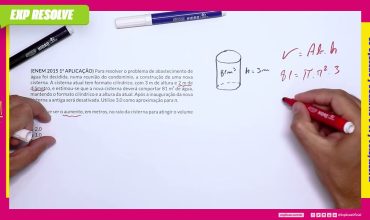 Para resolver o problema de abastecimento de água foi decidida, numa reunião do