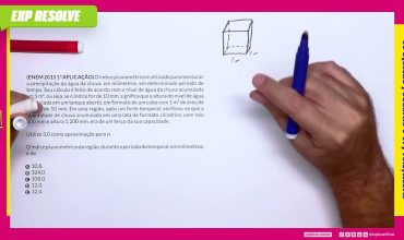 O índice pluviométrico é utilizado para mensurar a precipitação da água da chuva