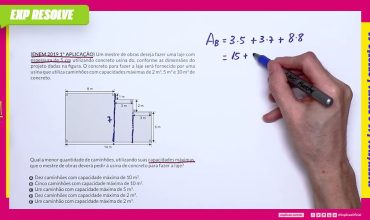 Um mestre de obras deseja fazer uma laje com espessura de 5 cm utilizando