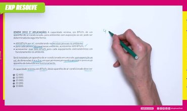 A capacidade mínima, em btu/h, de um aparelho de ar-condicionado