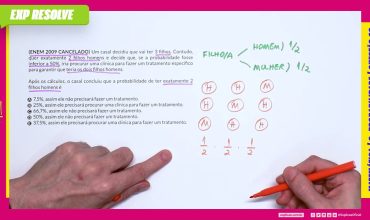 Um casal decidiu que vai ter 3 filhos. contudo, quer exatamente 2 filhos