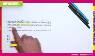 Uma pessoa comprou um aparelho sem fio