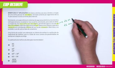 Um banco solicitou aos seus clientes a criação