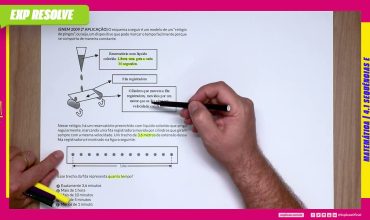 O esquema a seguir é um modelo de um “relógio