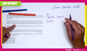 A fim de expandir seus investimentos, um banco está avaliando os resultados