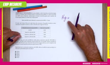 Em uma cidade, o valor total da conta de energia elétrica é obtido pelo