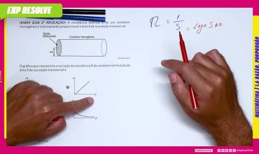A resistência elétrica r de um condutor homogêneo é