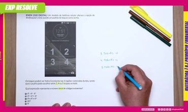 Um modelo de telefone celular oferece a opção de