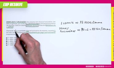 Uma empresa tem diversos funcionários. um deles é o gerente, que recebe r$
