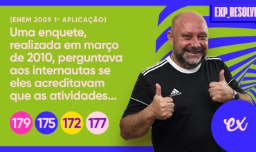 Uma enquete, realizada em março de 2010, perguntava