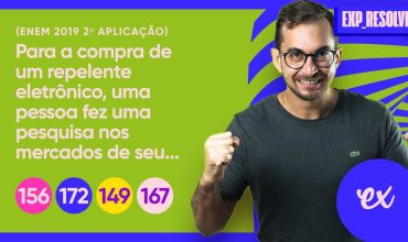Para a compra de um repelente eletrônico, uma pessoa fez