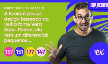 A ecofont possui design baseado na velha fonte vera sans.