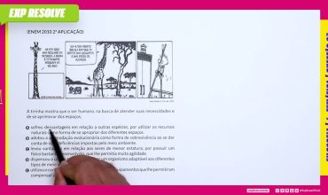 A tirinha mostra que o ser humano, na busca de atender suas  necessidades e de se