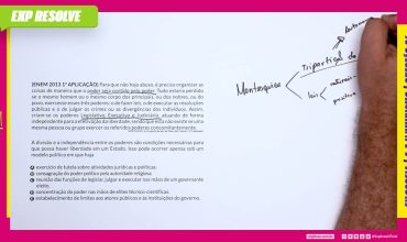 Para que não haja abuso, é preciso organizar as coisas de maneira que o poder seja
