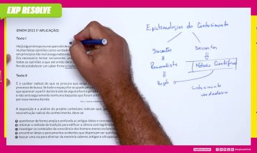 A exposição e a análise do projeto cartesiano indicam que, para
