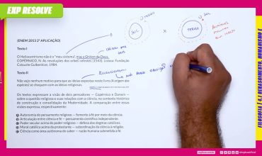 Os textos expressam a visão de dois pensadores