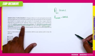 O choque elétrico é uma sensação provocada pela passagem de