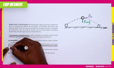 Na antiguidade, algumas pessoas acreditavam que, no lançamento