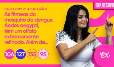As fêmeas do mosquito da dengue, aedes aegypti, têm um olfato extremamente