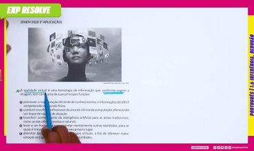 A realidade virtual é uma tecnologia de informação que
