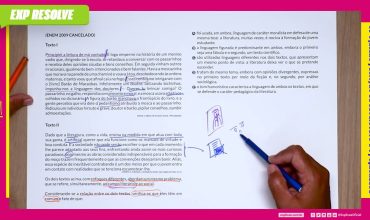 Os dois textos acima, com enfoques diferentes, abordam ummesmo problema