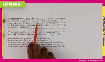 Luta: prática corporal imprevisível, caracterizada por