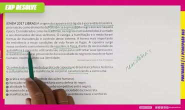 A origem da capoeira está ligada à escravidão brasileira, pois