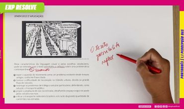 Pelas características da linguagem visual e pelas escolhas