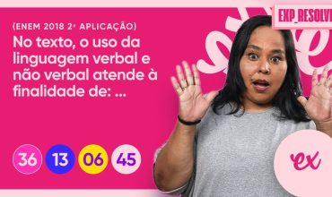 No texto, o uso da linguagem verbal e não verbal atende à finalidade