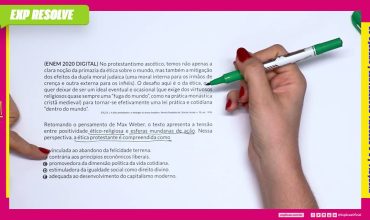 No protestantismo ascético, temos não apenas a clara noção da primazia