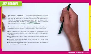 A sustentabilidade é o maior desafio global. por isso o desenvolvimento