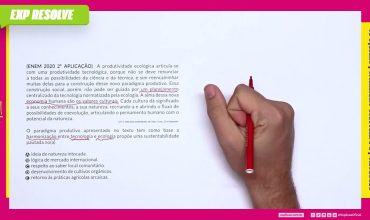A produtividade ecológica articula-se com uma produtividade tecnológica,