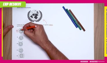 A onu faz referência a uma projeção cartográfica em seu logotipo. a figura que