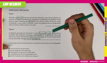 As situações apresentadas atestam a importância da