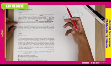 Os textos tratam de línguas de culturas completamente