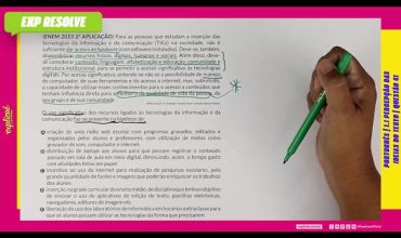 Para as pessoas que estudam a inserção das tecnologias da