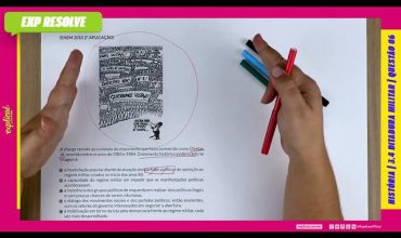 A charge remete ao contexto do movimento que ficou conhecidocomo diretas já