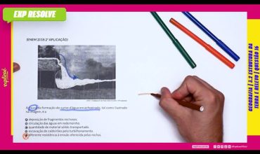 A causa da formação do curso-d’água encachoeirado, tal como