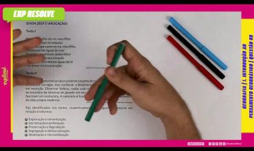 São identificadas nos textos, respectivamente, as