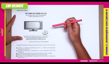 A imagem da televisão, aliada ao conteúdo verbal no anúncio, tem a