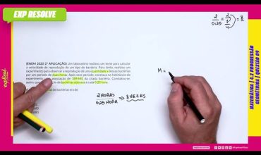 Um laboratório realizou um teste para calcular a velocidade de