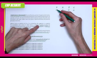 Em uma floresta, existem 4 espécies de insetos, a, b, c e p, que têm um