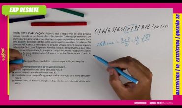 Suponha que a etapa final de uma gincana escolar consista em um desafio de